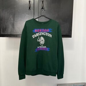 Green Graphic Men's Sweater